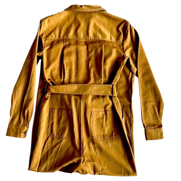 Elizabeth and James Utility Dressy Girl Belted Jumpsuit in Dirt Road Size S NWT - Picture 10 of 11